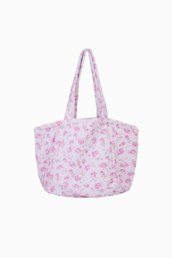 Loveshackfancy Rosaline Heirloom Print Terry Beach Tote
