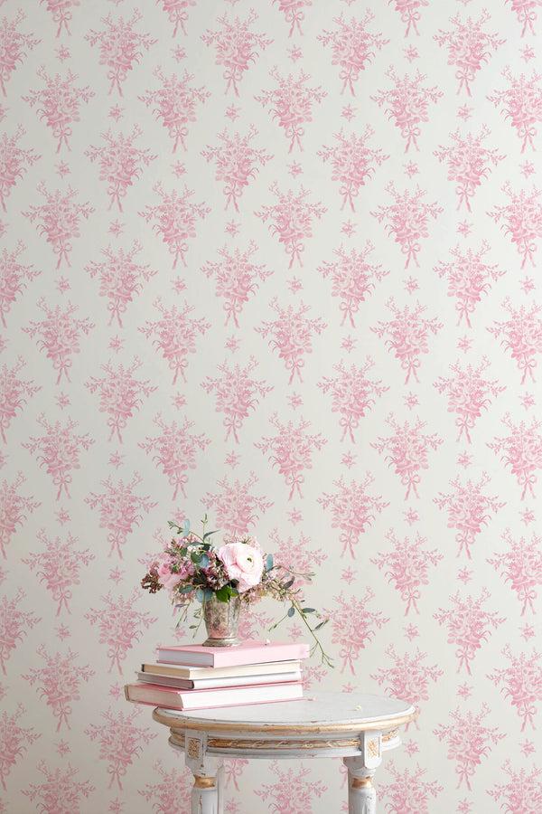 loveshackfancy Rosie Arrangements Standard Wallpaper