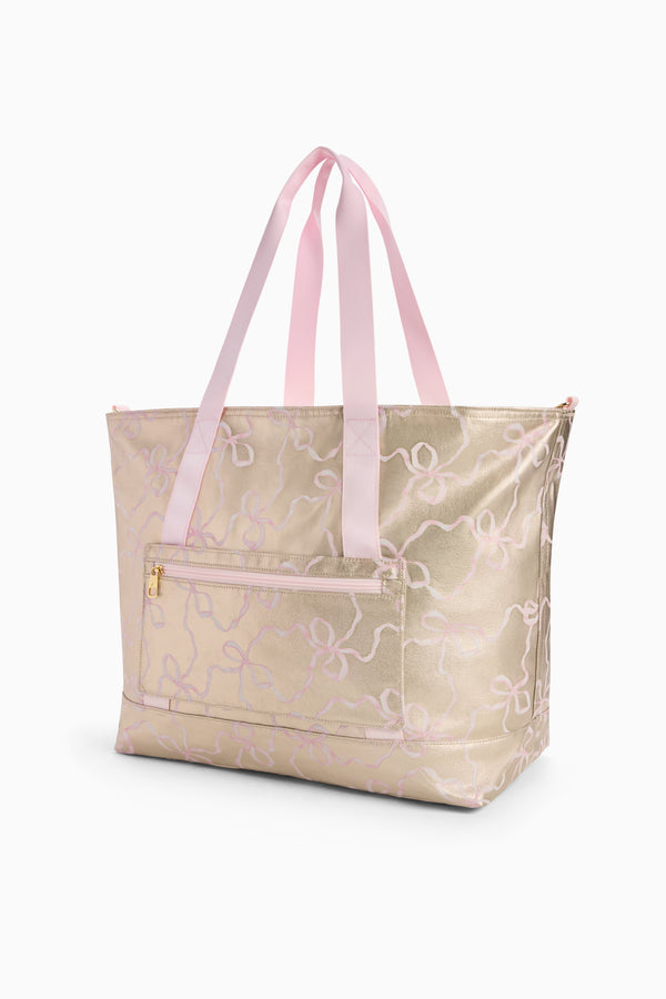 Loveshackfancy STATE X LoveShackFancy Gold Graham XL Tote