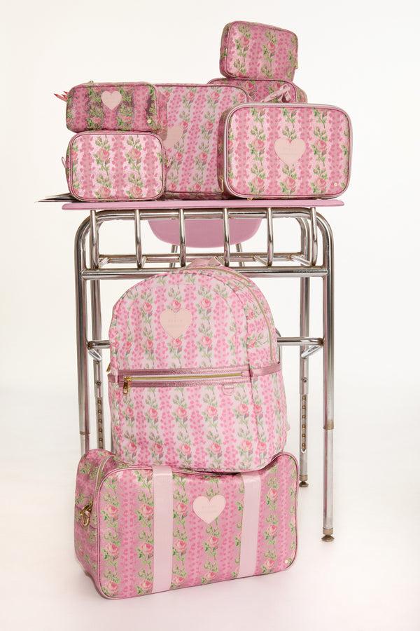 Loveshackfancy STATE X LoveShackFancy Heirloom Print Travel Pouch Set