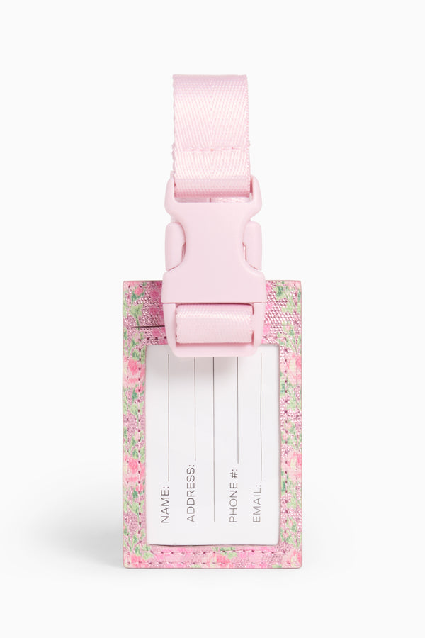loveshackfancy STATE x LoveShackFancy Logan Heirloom Print Luggage Tag