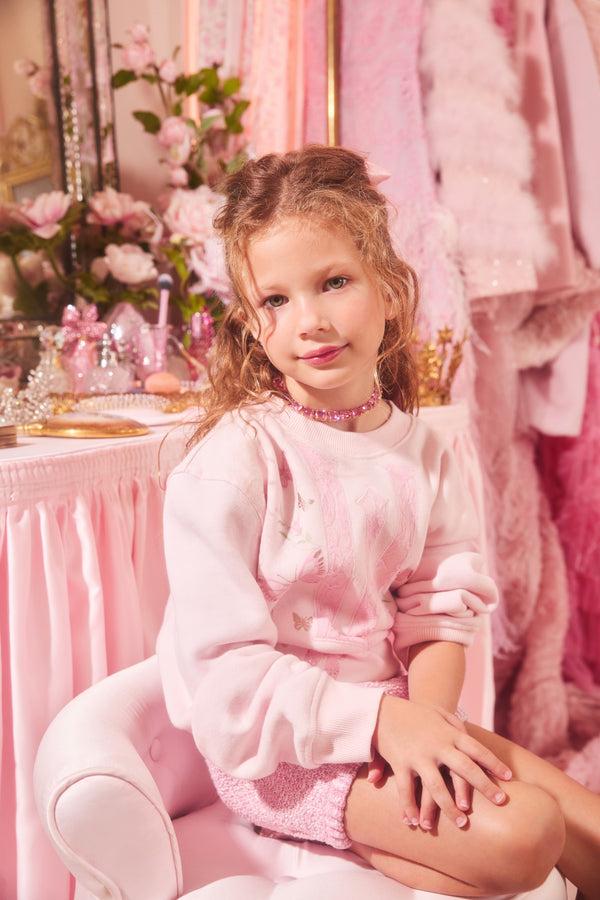 Loveshackfancy Wicked X LoveShackFancy Lumi Sweatshirt