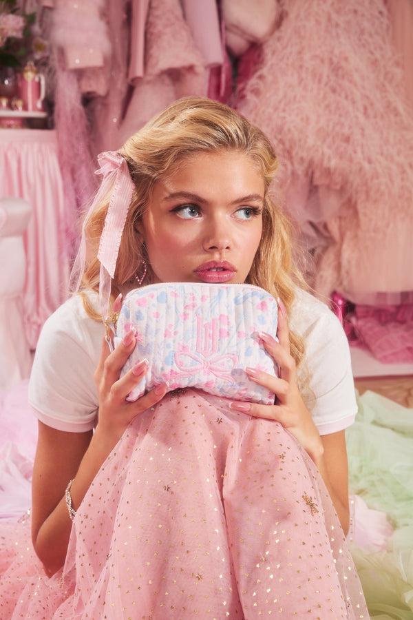 Loveshackfancy Wicked X LoveShackFancy Mini Octavia Cosmetic Pouch