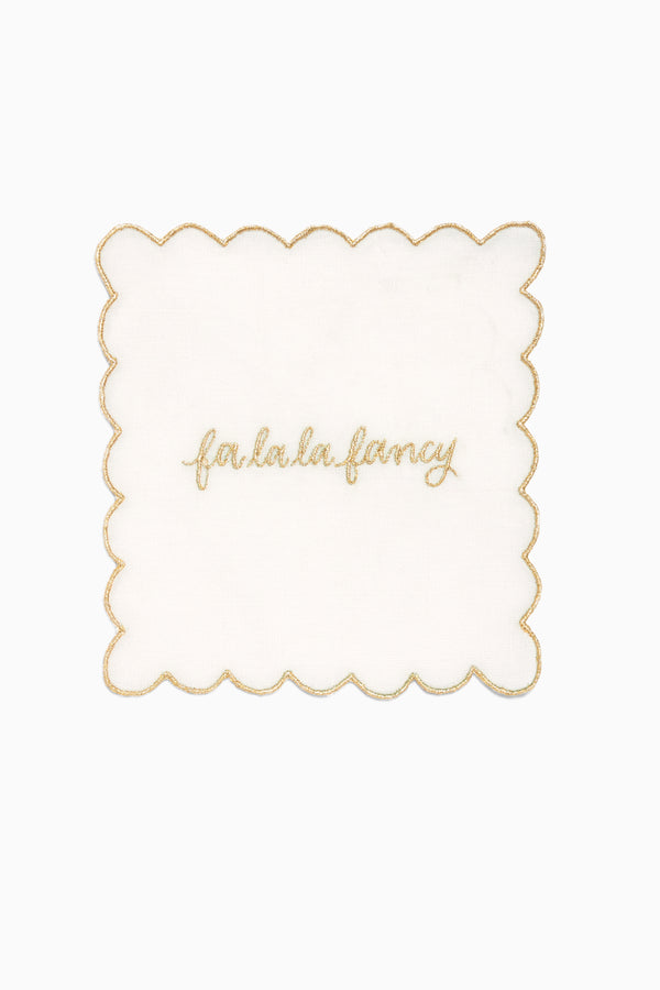 Loveshackfancy Winter Ribbon Cocktail Napkins - Set Of 4