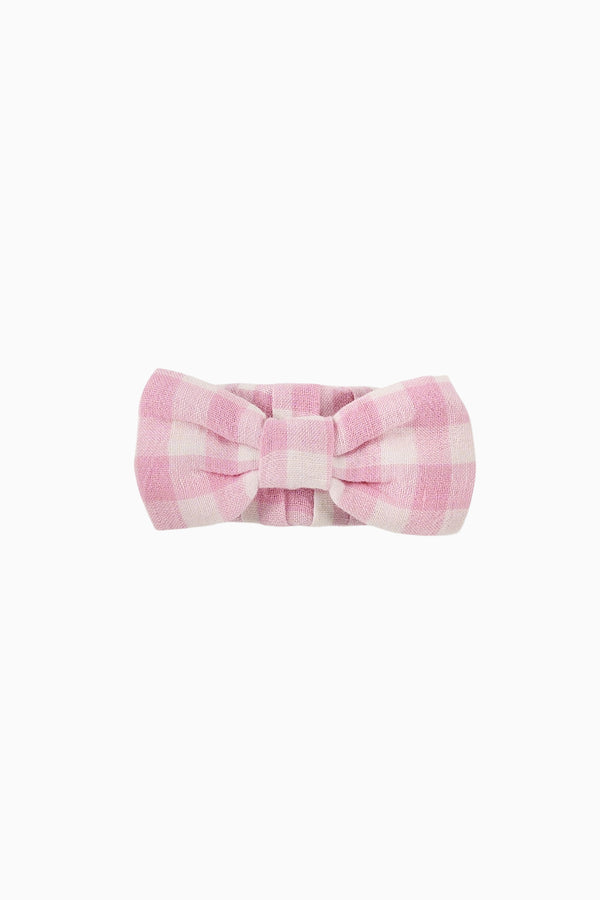 Loveshackfancy Yarn Dye Gingham Bow Napkin Rings - Set Of 4
