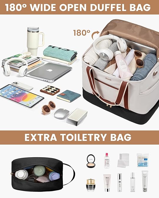 Lovevook 2Pcs Travel Duffle Bag 45L (Only Available In The US)