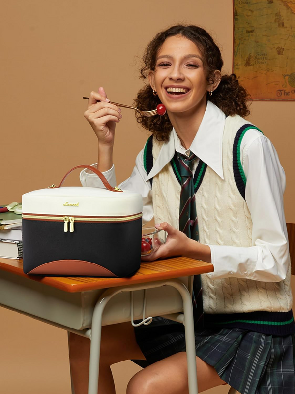 Lovevook Cooler Lunch Bag With Adjustable Shoulder Strap