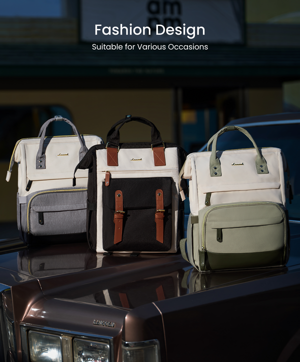 Lovevook Lantana Laptop Backpack 15.6" 17" Personalization