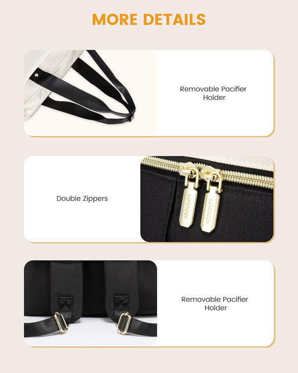 Lovevook 2Pcs Diaper Backpack - Urban 3