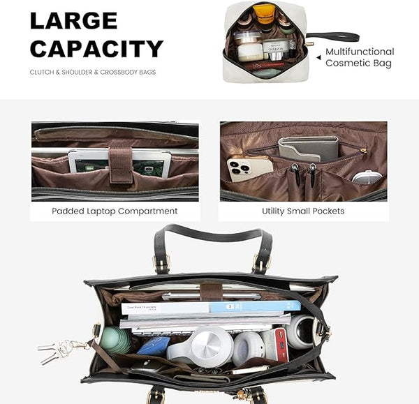 Lovevook 2Pcs Enamored Laptop Bag 15.6" 17.3"