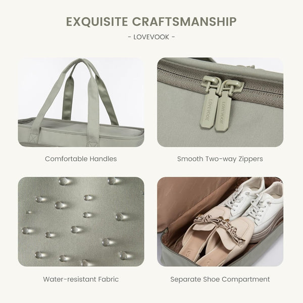 Lovevook 2Pcs Large Capacity Duffle Bag 45L