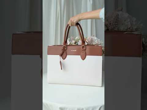 Lovevook 2Pcs Leather Computer Bag 15.6" 17.3"