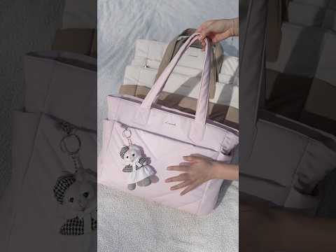 Lovevook 2Pcs Lightweight Puffy Tote Bag