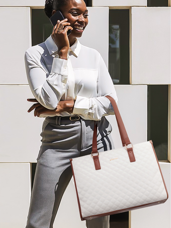 Lovevook 2Pcs Lunch Tote Shoulder Bag 15.6"