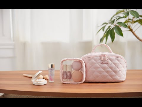 Lovevook 2Pcs Travel Makeup Bag