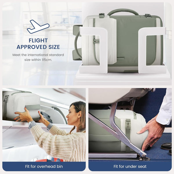 Lovevook 3Pcs Rucksack Travel Backpack 40L 50L