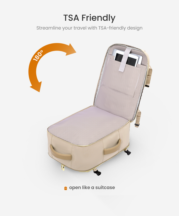 Lovevook 4Pcs Large Travel Backpack 40L/50L