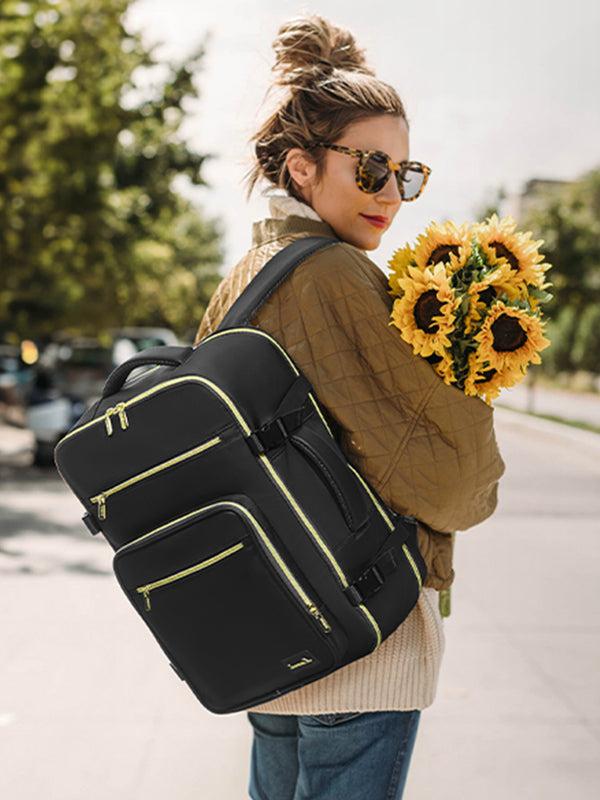 Lovevook 4Pcs Plain Color Travel Backpack 40L/50L