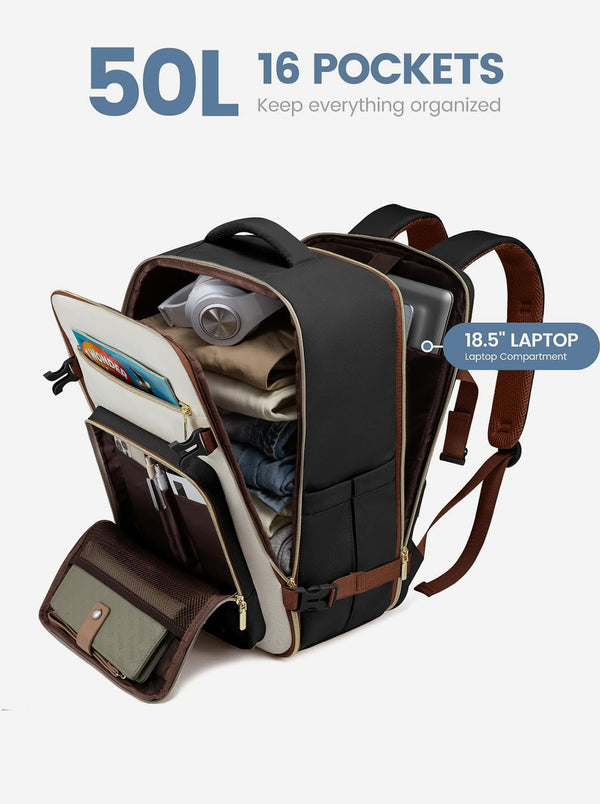 Lovevook 4Pcs Travel Backpack 40L 50L