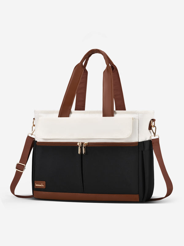 lovevook Canvas Laptop Tote Bag 15.6"