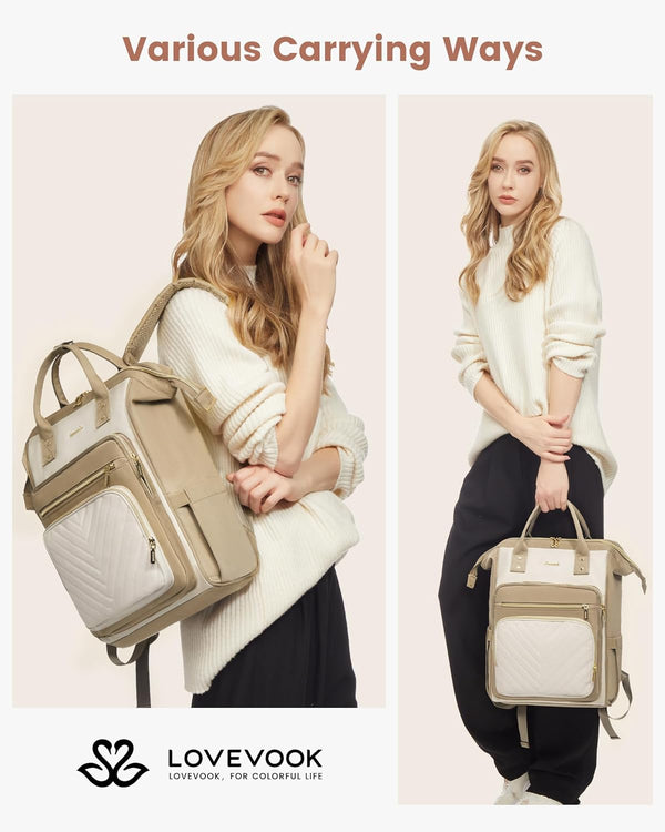 Lovevook Chevron Laptop Backpack 15.6" 17.3"
