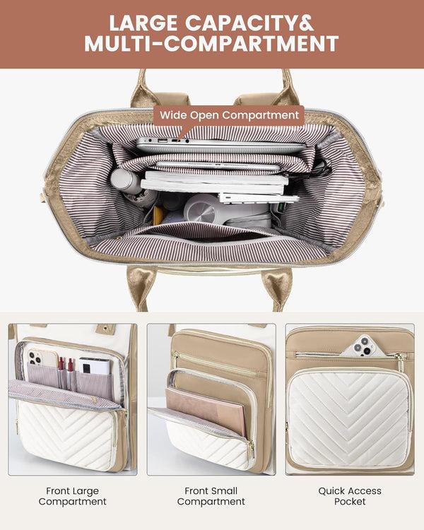 Lovevook Chevron Laptop Backpack 15.6" 17.3"