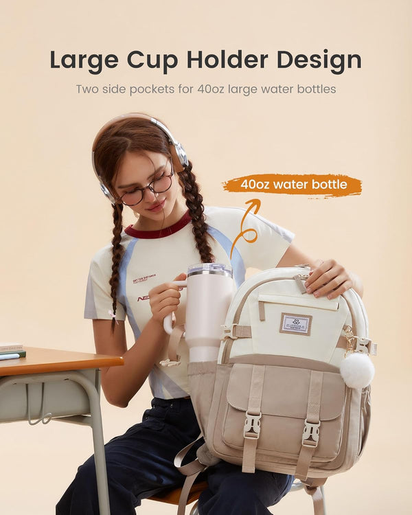 Lovevook Cute School Backpack 15.6" 4423