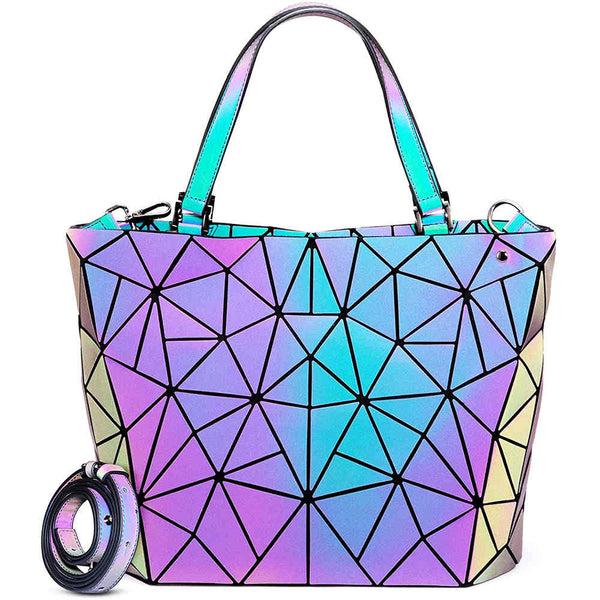 lovevook Geometric Luminous Tote Bag