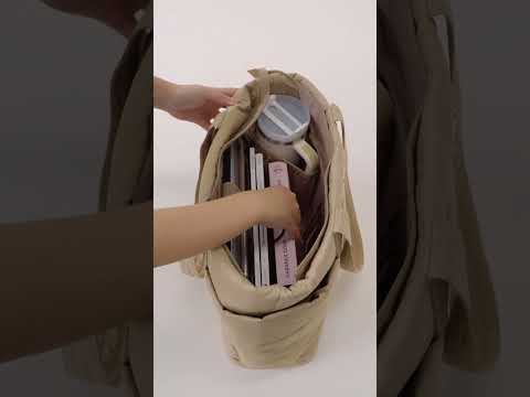 Lovevook Large Puffer Work Tote Bag 15.6" 17"