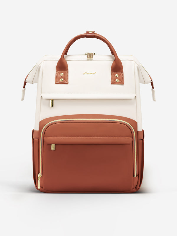 lovevook Leather Laptop Backpack 15.6" 17"