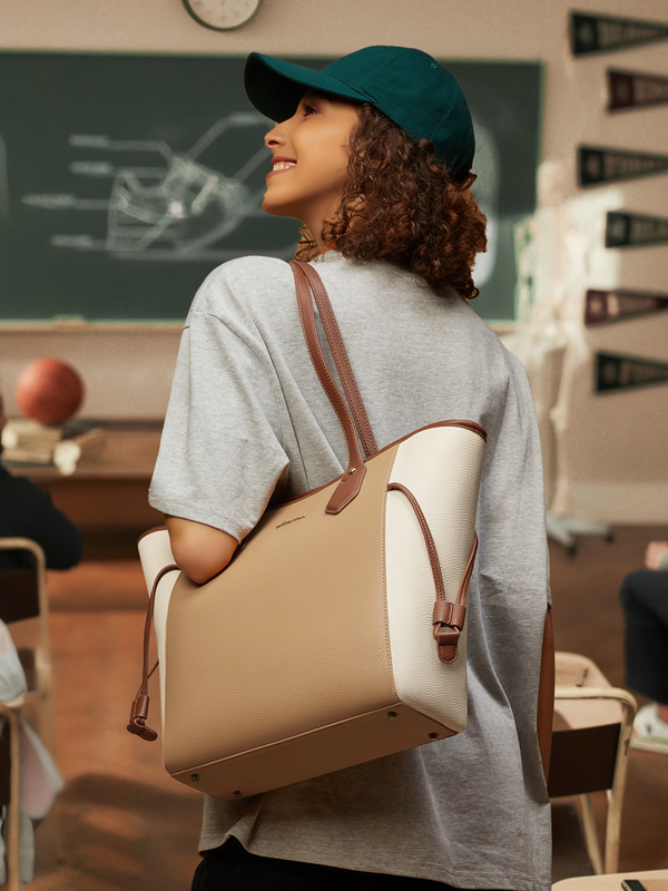 Lovevook Leather Tote Bag (Only Available In The US)