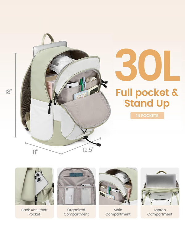 Lovevook Lightweight Laptop Backpack 15.6"-18" 4572