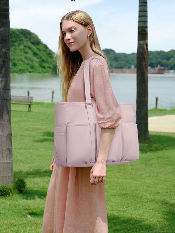 Lovevook Multi-Pocket Laptop Tote Bag 15.6" 17.3"