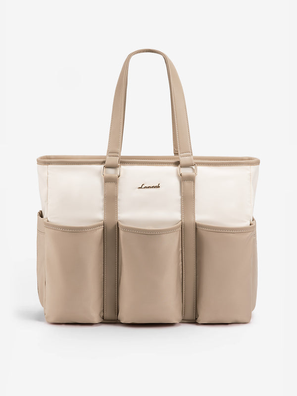 lovevook Multi-Pocket Laptop Tote Bag 15.6" 17.3"