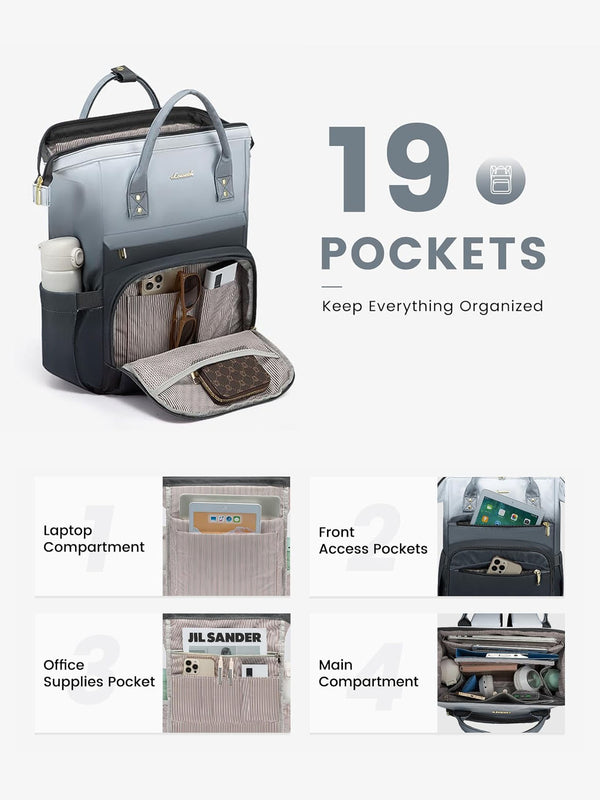 Lovevook Multicolor Laptop Backpack 15.6" 17.3"