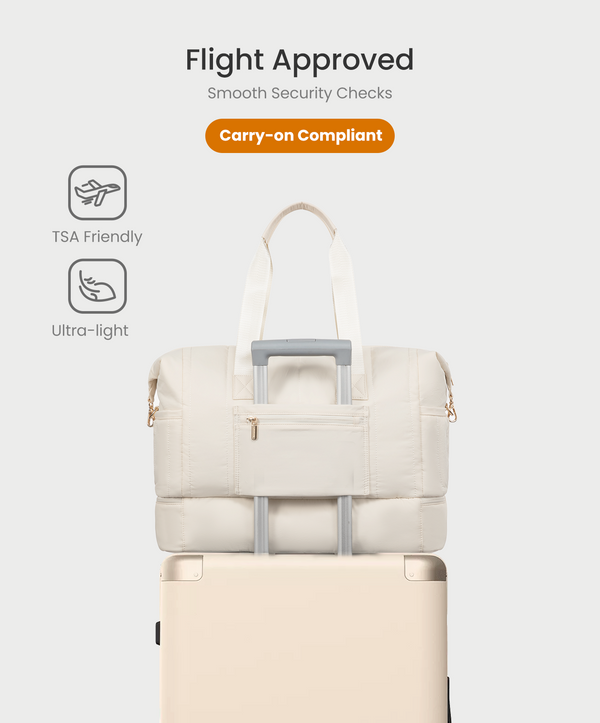 Lovevook Puffer Travel Duffle Bag