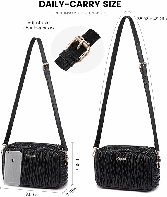 Lovevook Quilted Crossbody Bag (US ONLY)