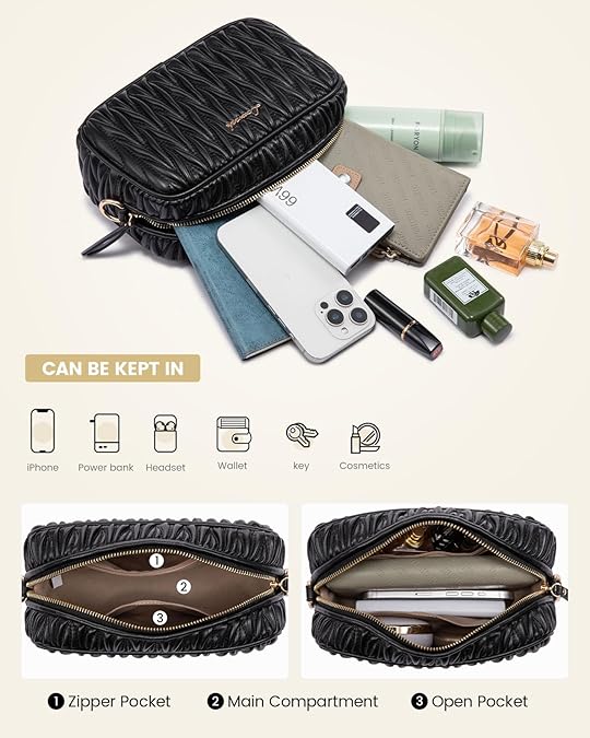 Lovevook Quilted Crossbody Bag (US ONLY)