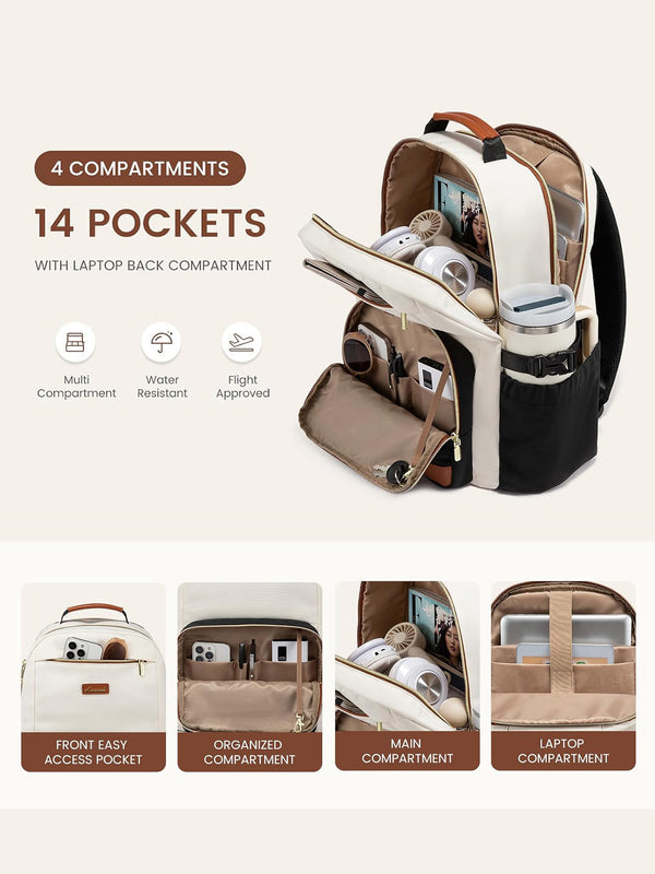 Lovevook School Laptop Backpack 15.6" -18 "