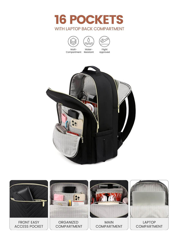 Lovevook The V Laptop Backpack 15.6"-17.3"