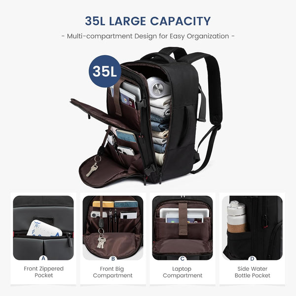 Lovevook Travel Laptop Backpack 35L 45L