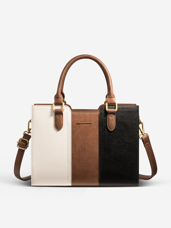 lovevook Vintage Leather Shoulder Handbag 11" 12.6"