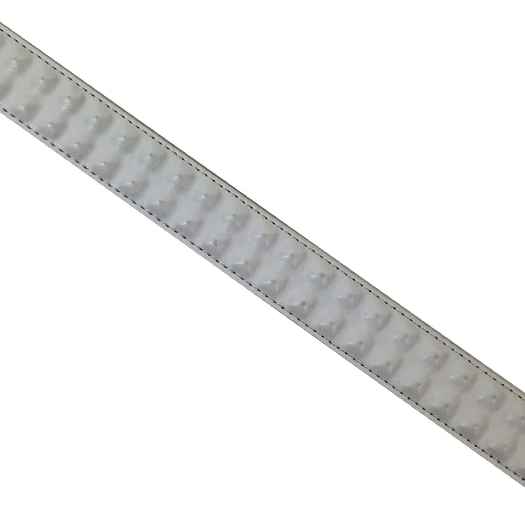 Lowlife Of London Cover Up Slim Leather Belt In White