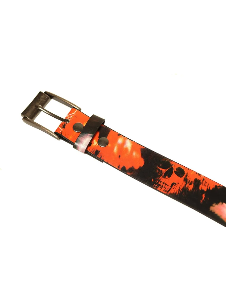 Lowlife Of London Lowlife Graveyard Shift Leather Belt