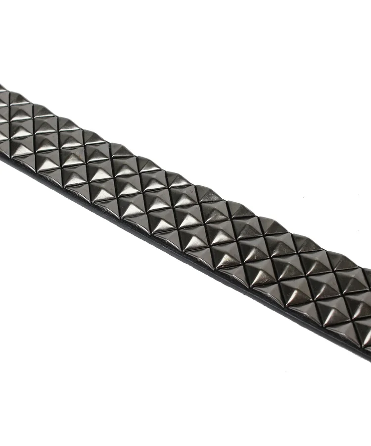 Lowlife Of London Armor Leather Belt In Slate