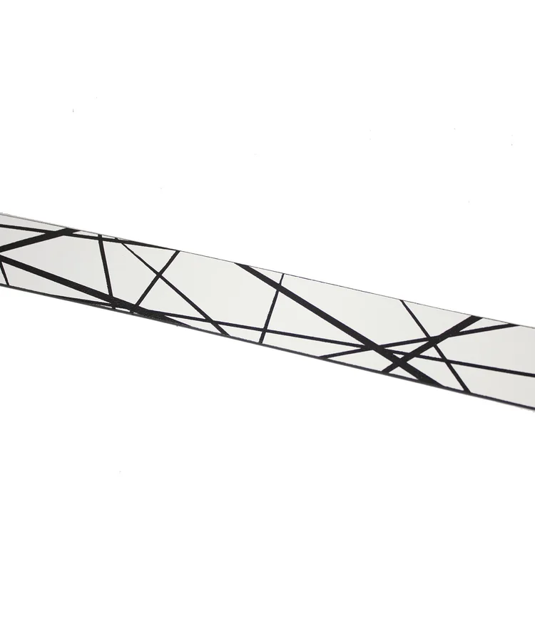 Lowlife Of London Bates Leather Belt In Tex White