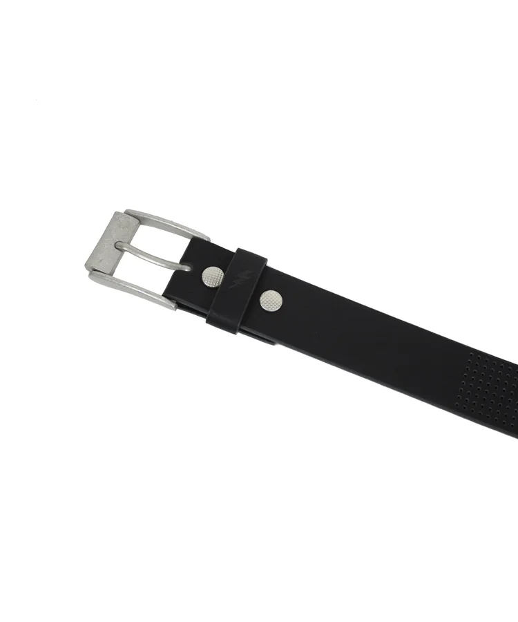 Lowlife Of London Clyde Leather Belt In Black