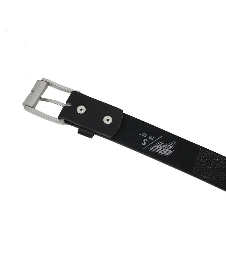 Lowlife Of London Clyde Leather Belt In Black