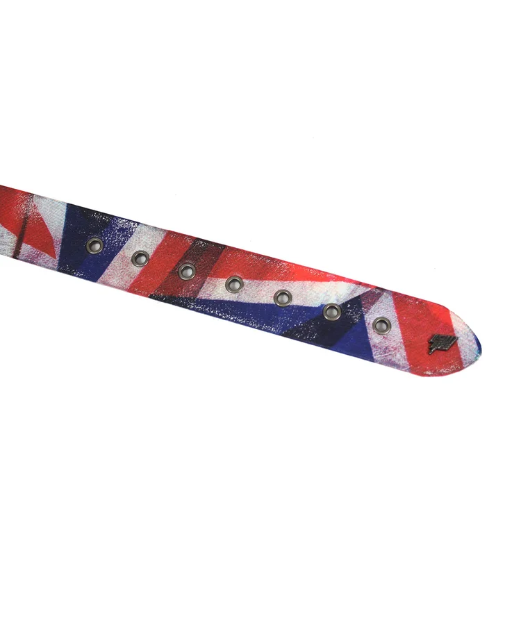 Lowlife Of London Jack Leather Belt In Full Colour