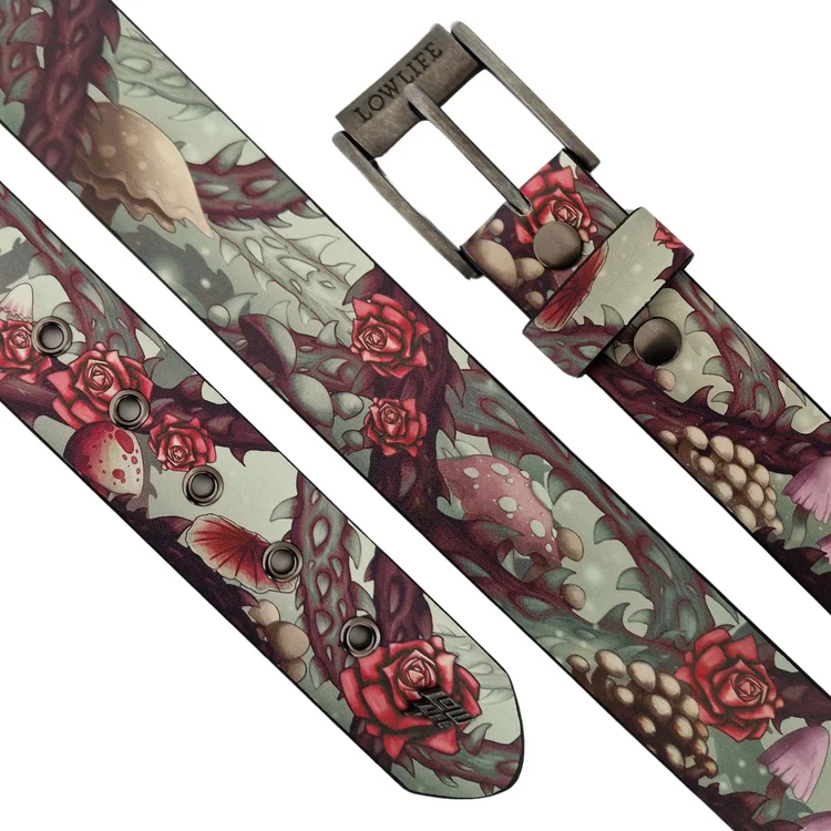 Lowlife Of London Tanglewood James Maw Faux Leather Belt In Multi